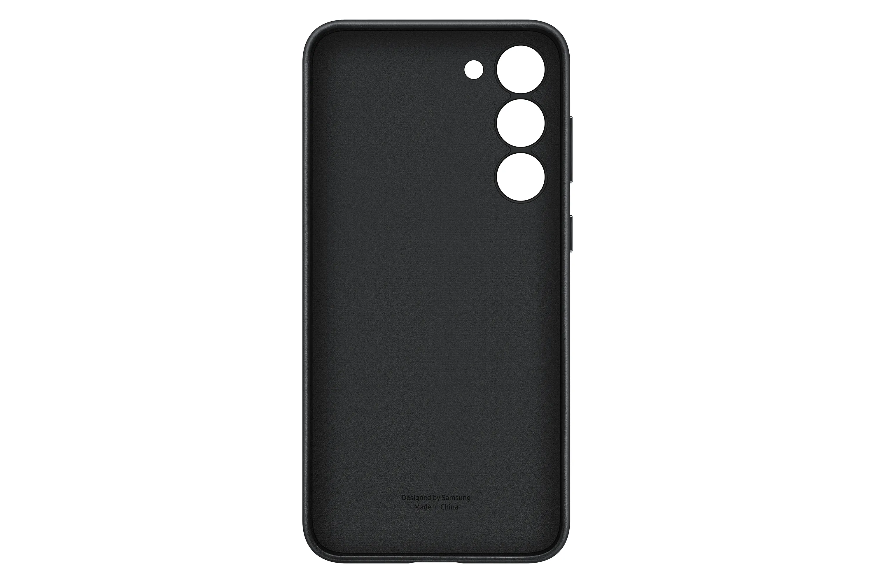 Samsung Galaxy S23+ Leather Case, Black