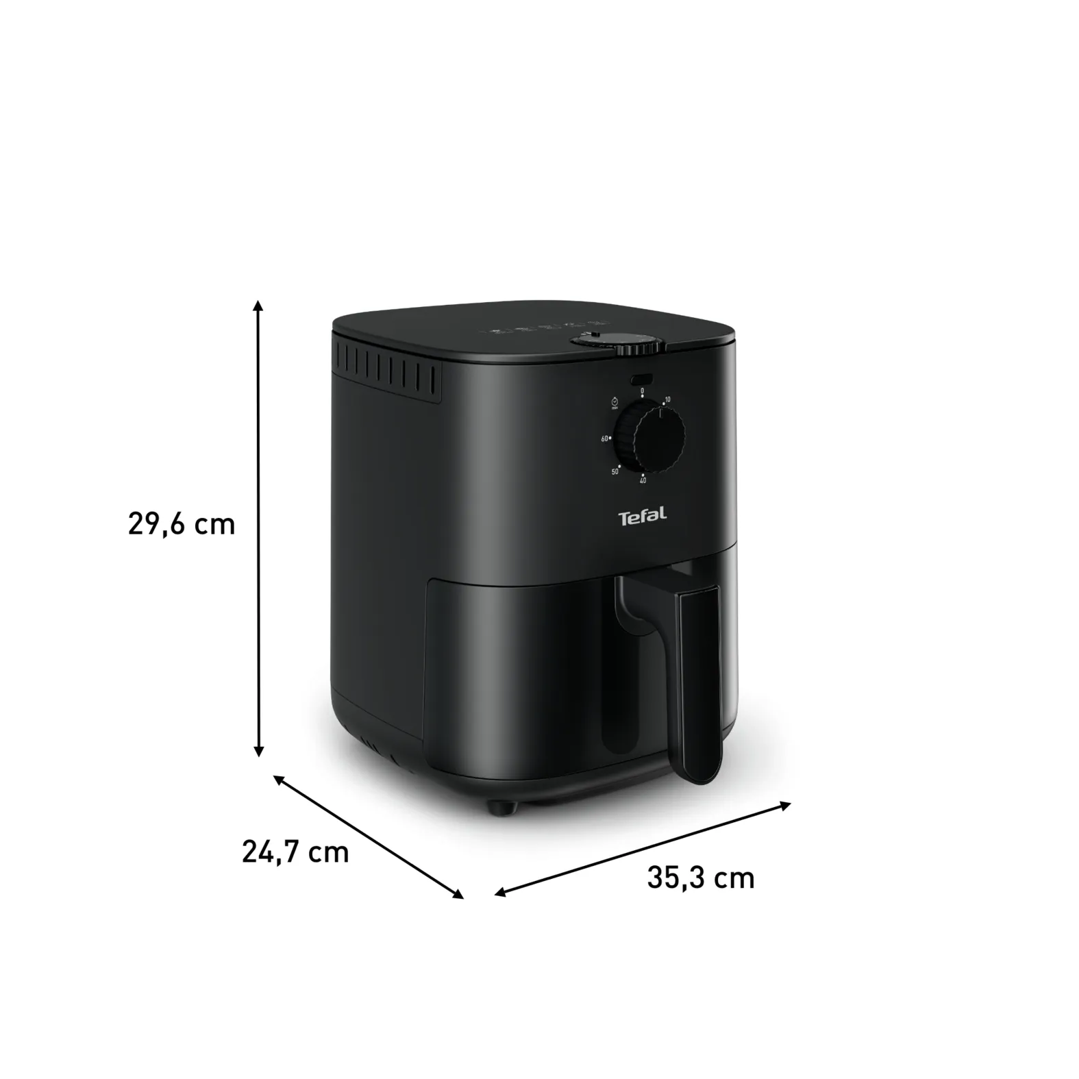 Tefal Easy Fry Essential - airfryer, grey, 3.5l
