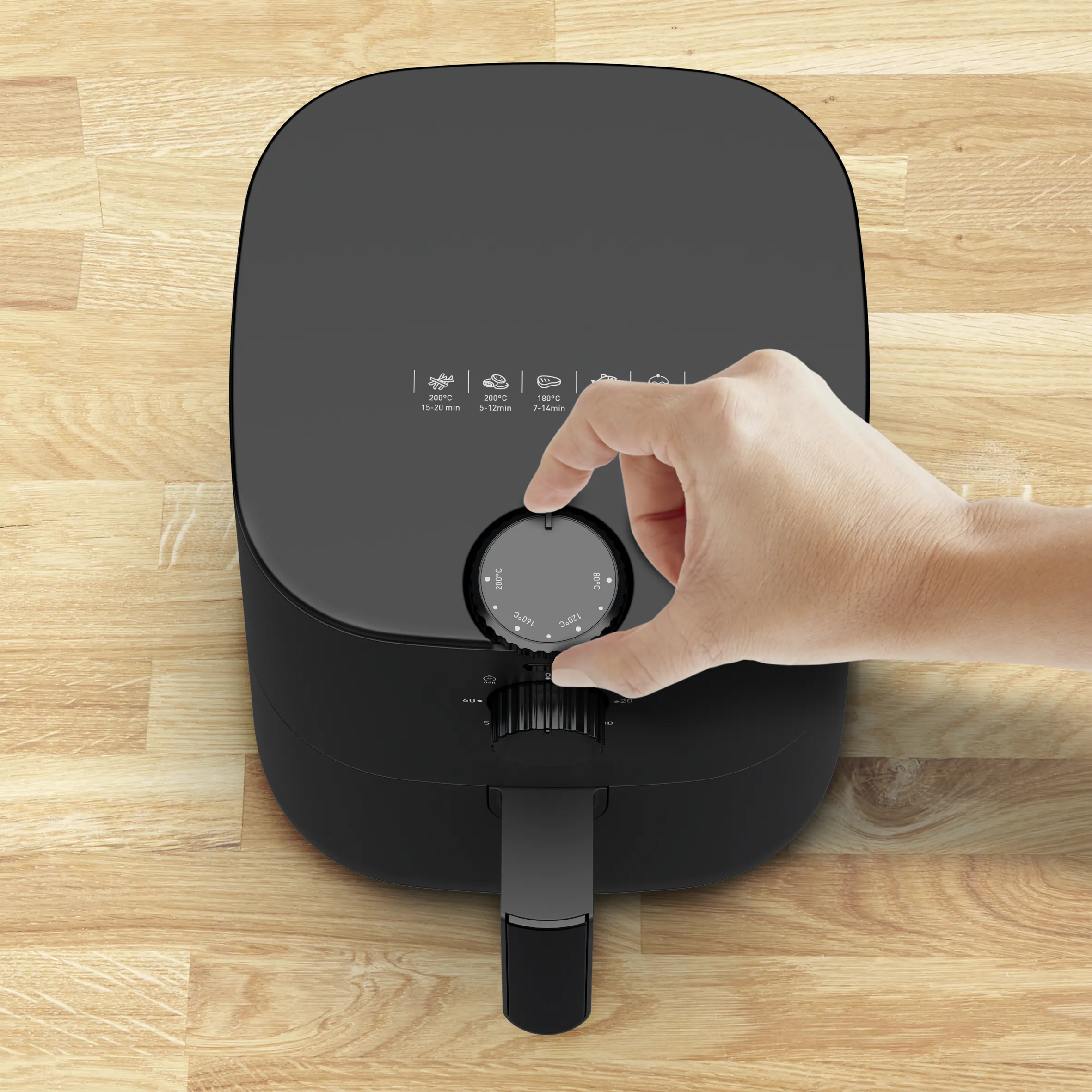 Tefal Easy Fry Essential - airfryer, grey, 3.5l