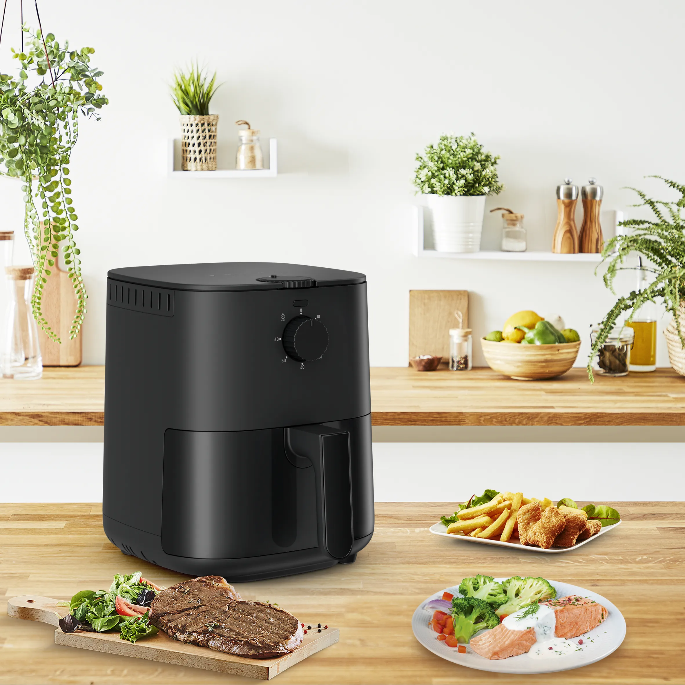 Tefal Easy Fry Essential - airfryer, grey, 3.5l