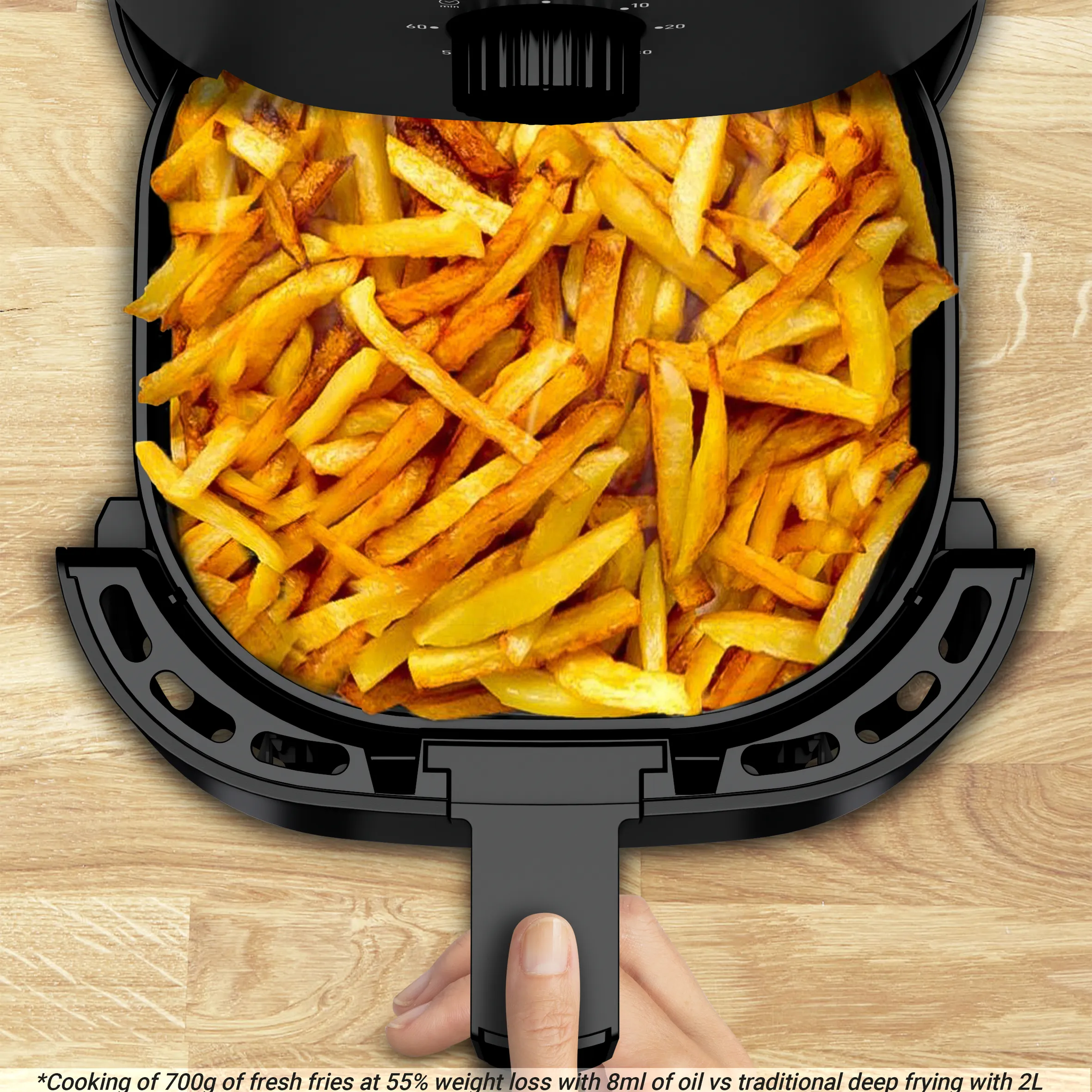 Tefal Easy Fry Essential - airfryer, grey, 3.5l