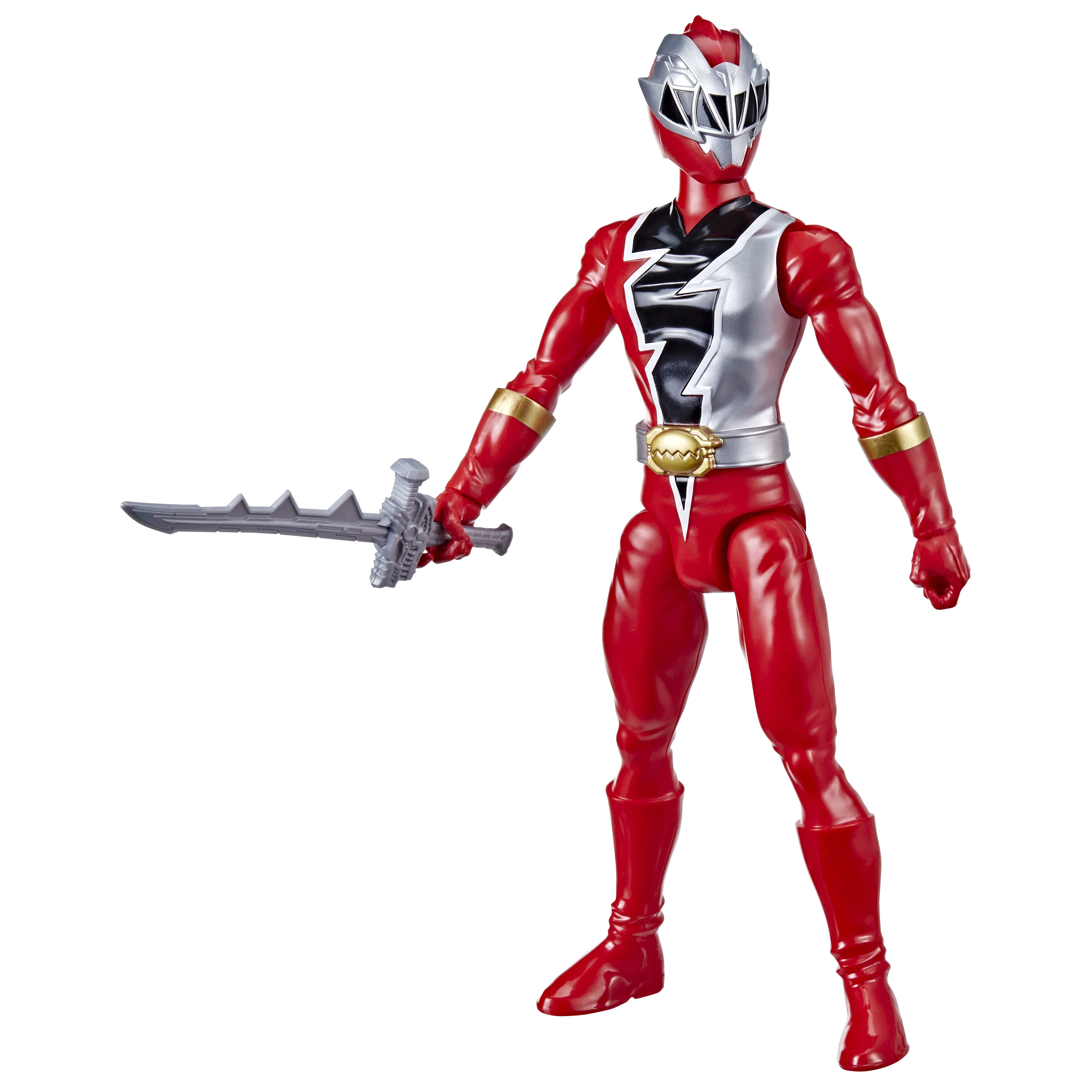 Hasbro Power Rangers Dino Fury Red Ranger 12 Inch Action Figure Toy Figure