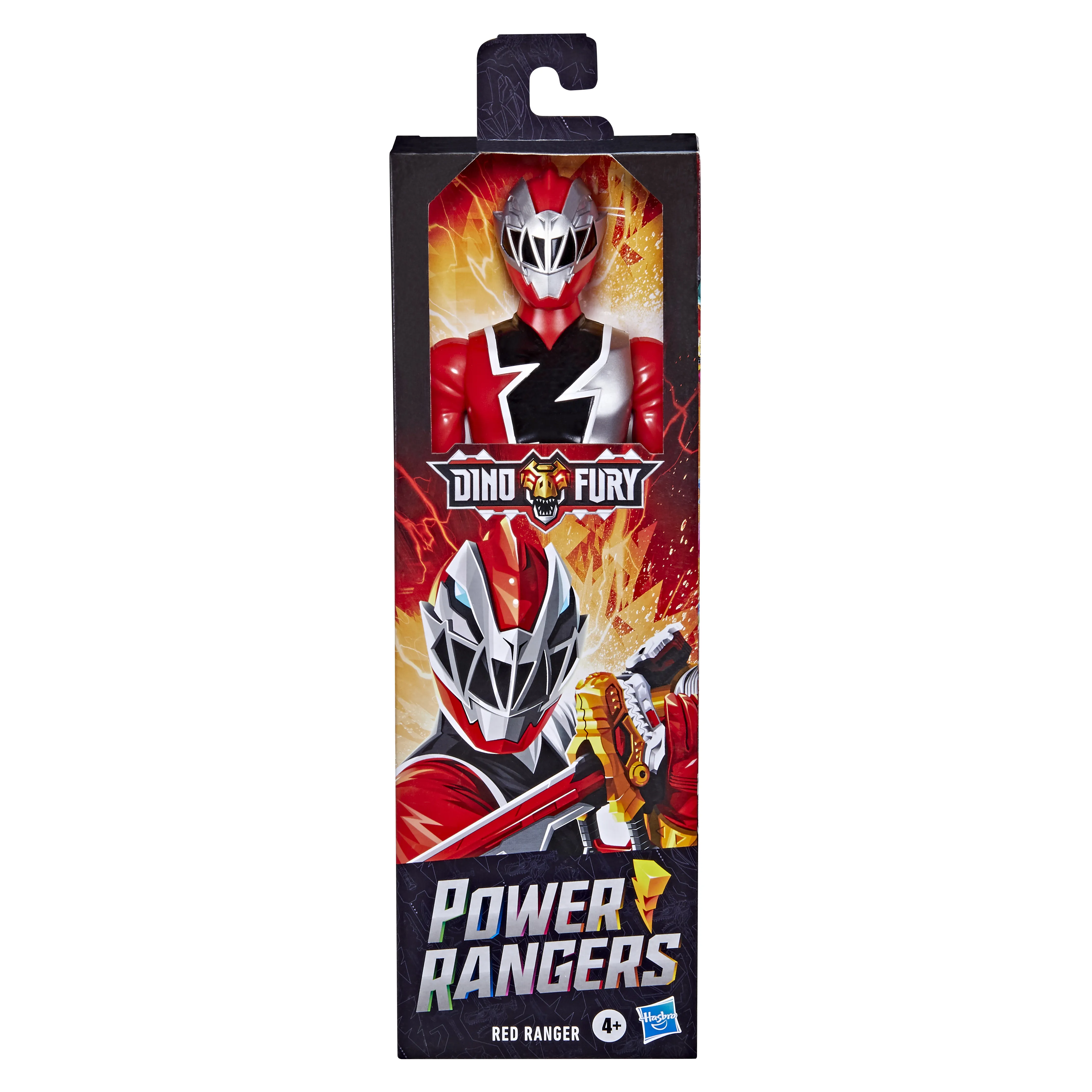 Hasbro Power Rangers Dino Fury Red Ranger 12 Inch Action Figure Toy Figure
