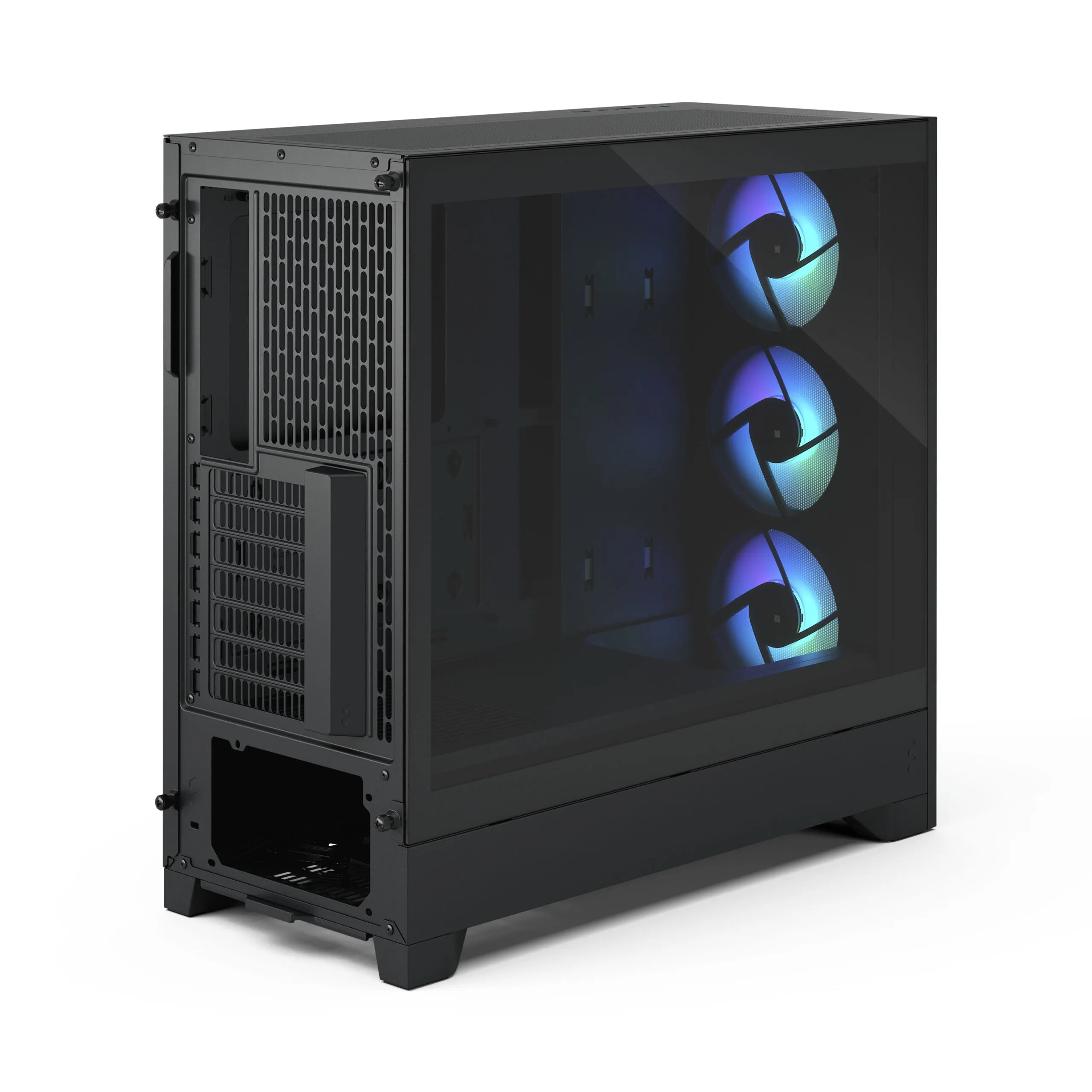 Fractal Design Pop 2 Air Midi-Tower Case with RGB lighting and window, Black