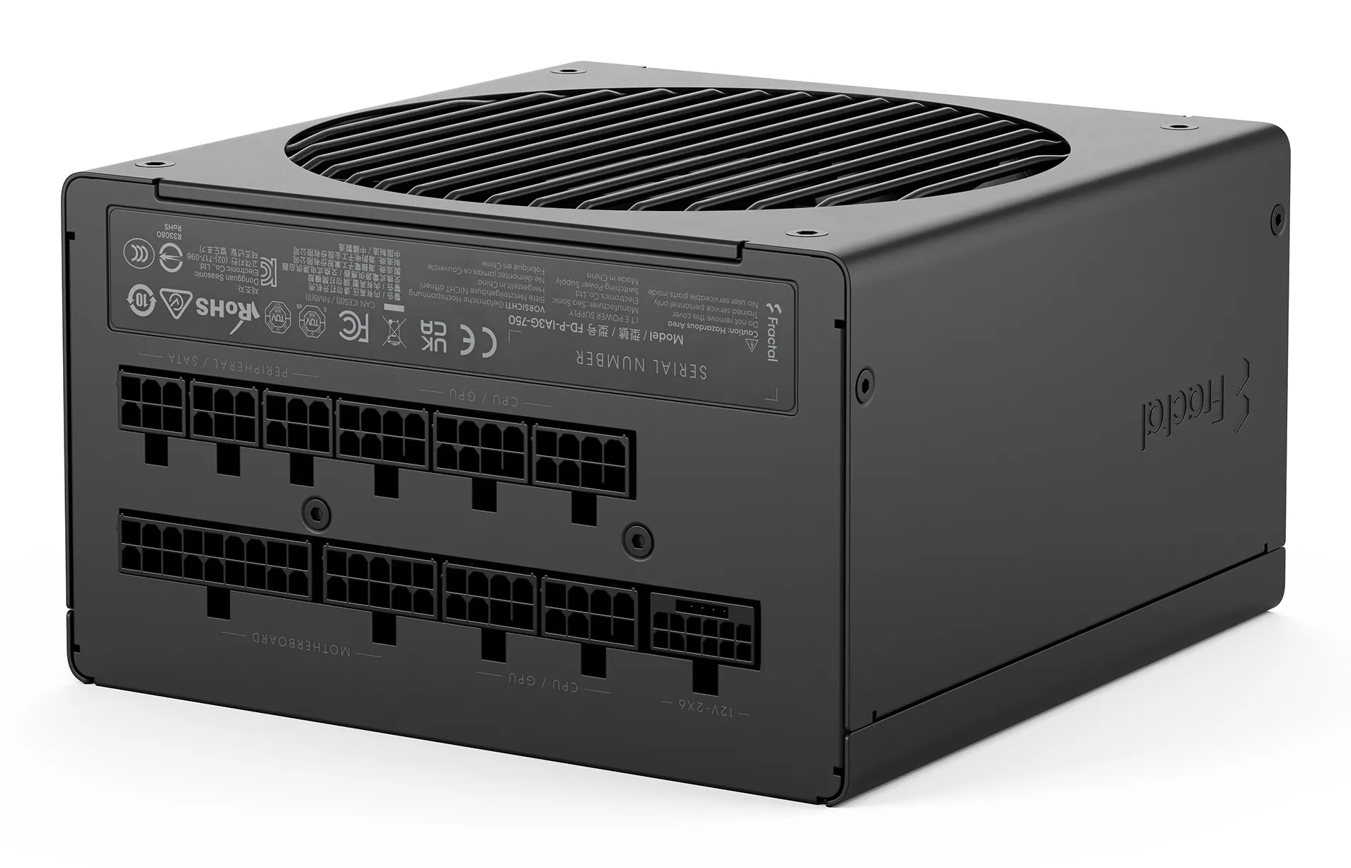 Fractal Design Ion 3 750W - PSU, 80 Plus Gold