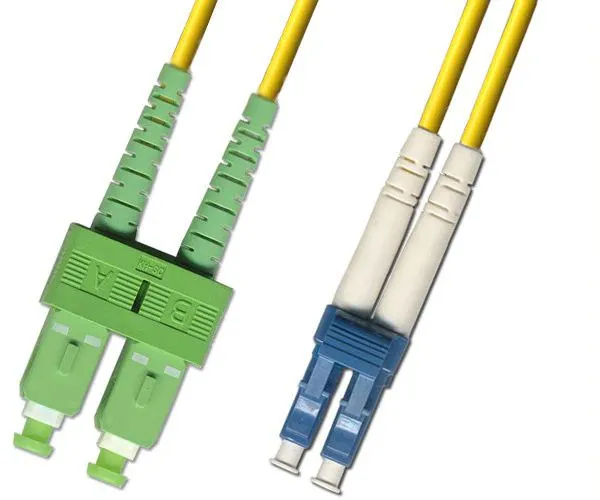MicroConnect OS2 LSZH SC-LC 2m fiberkabel, gul