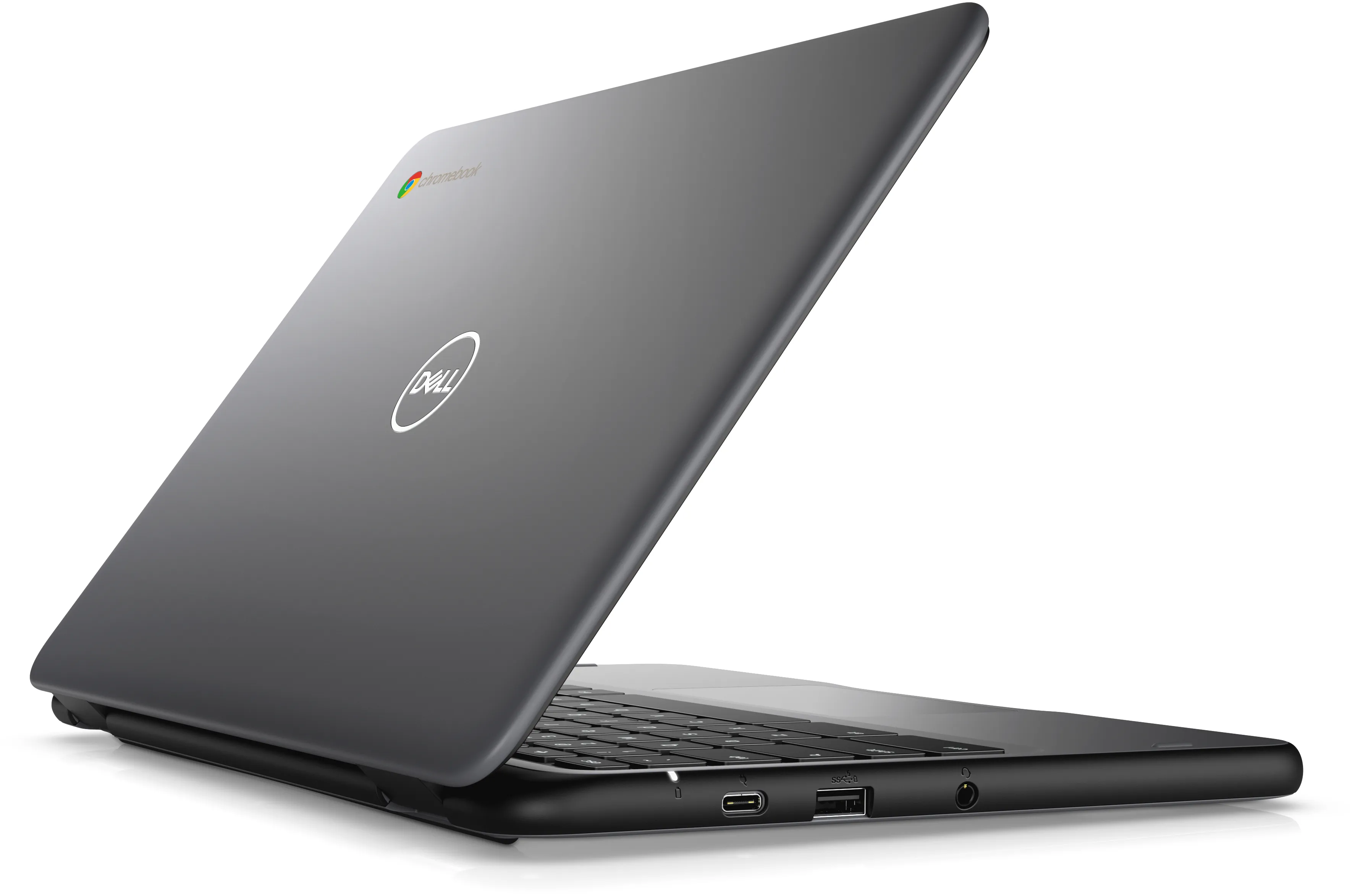 Dell Chromebook 3110 11.6" N4500, 4 Gt, 64 Gt, ChromeOS -kannettava, musta