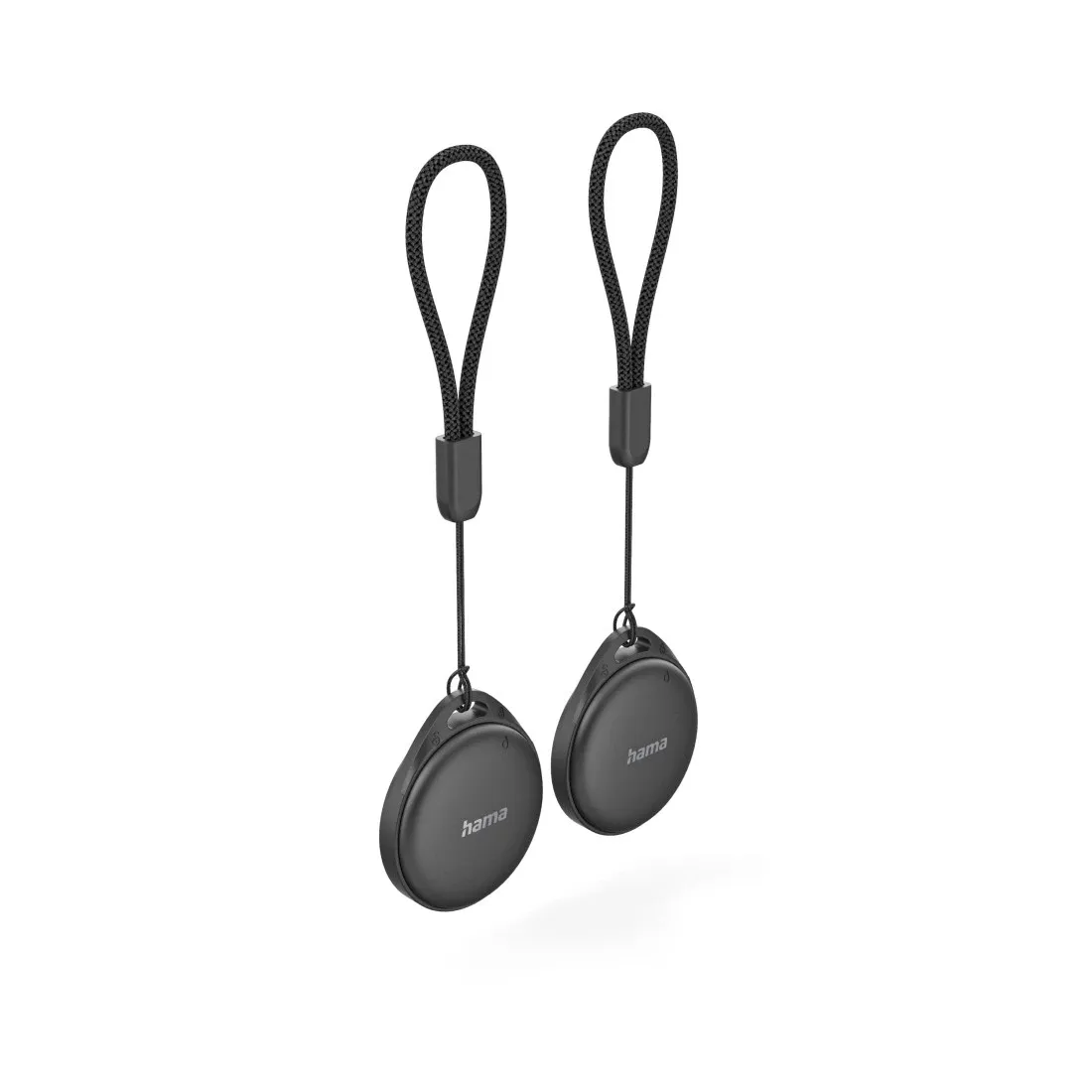 Hama Bluetooth-paikannin 2-pakkaus Musta (Apple Find My / Android Find My Device)