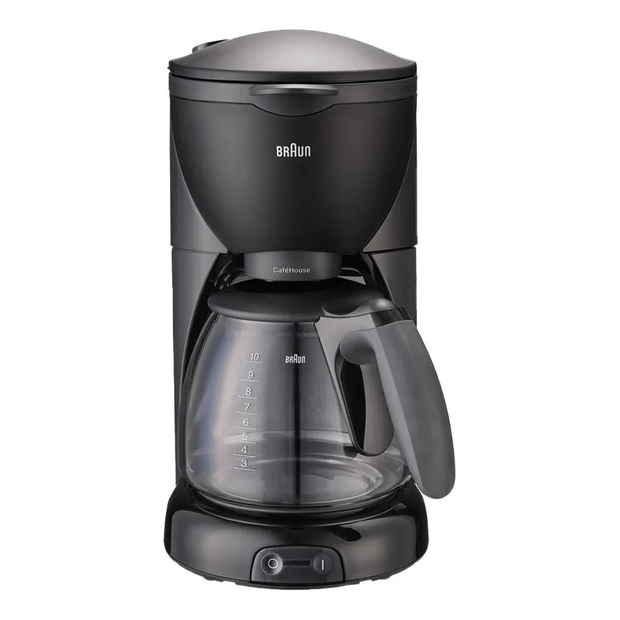 (Bargains) Braun CaféHouse Pure AromaDeluxe KF 570 - coffee maker, black
