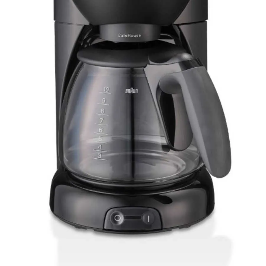 (Bargains) Braun CaféHouse Pure AromaDeluxe KF 570 - coffee maker, black