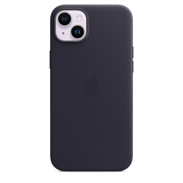 Apple iPhone 14 Plus, MagSafe - leather case, Ink