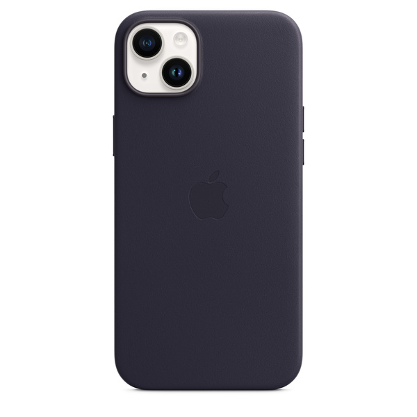 Apple iPhone 14 Plus, MagSafe - leather case, Ink