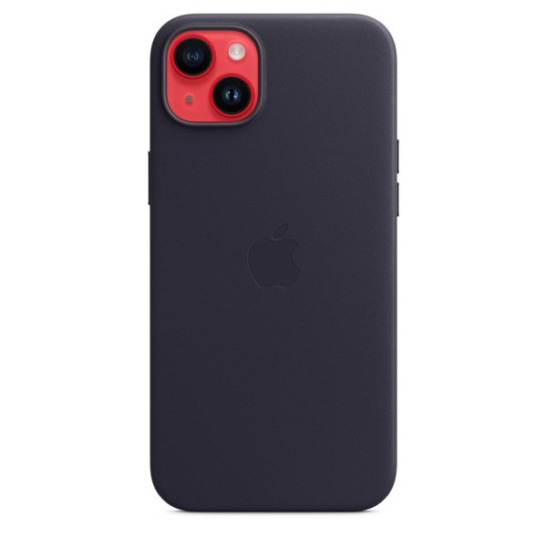Apple iPhone 14 Plus, MagSafe - leather case, Ink
