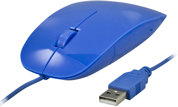 DELTACO optinen hiiri, 2 painiketta ja rulla, 800 DPI, 1,5m, USB, sin