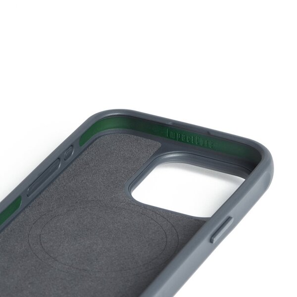 Mujjo Shield, iPhone 15 Pro - Case, Steel Blue