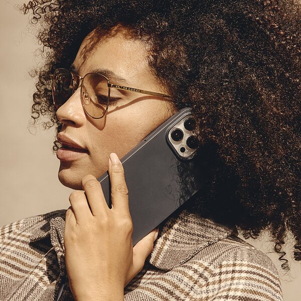 Mujjo Shield, iPhone 15 Pro - Case, Steel Blue