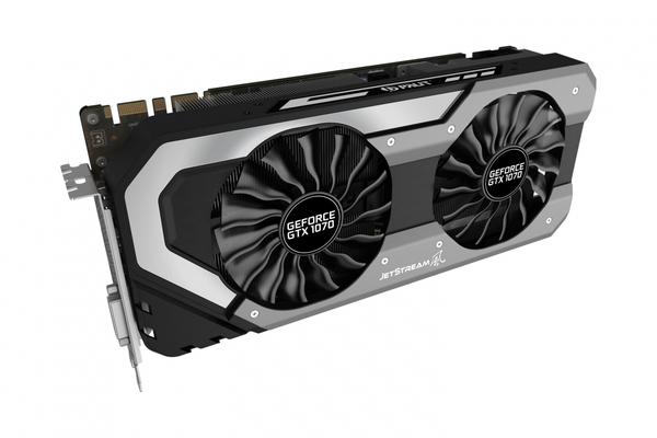 Palit GeForce GTX 1070 8GB -n&auml;yt&ouml;nohjain