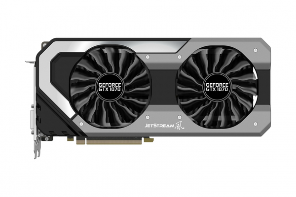 Palit GeForce GTX 1070 8GB -n&auml;yt&ouml;nohjain