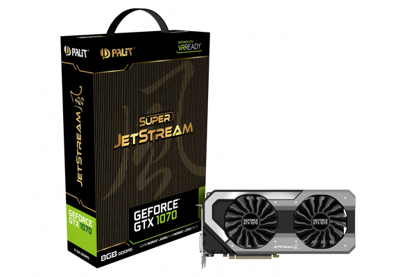 Palit GeForce GTX 1070 8GB -n&auml;yt&ouml;nohjain