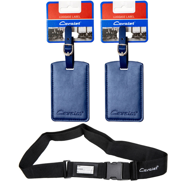 CAVALET Resekit 9 Woven Polypropylene Travel Accessory Kit, Blue