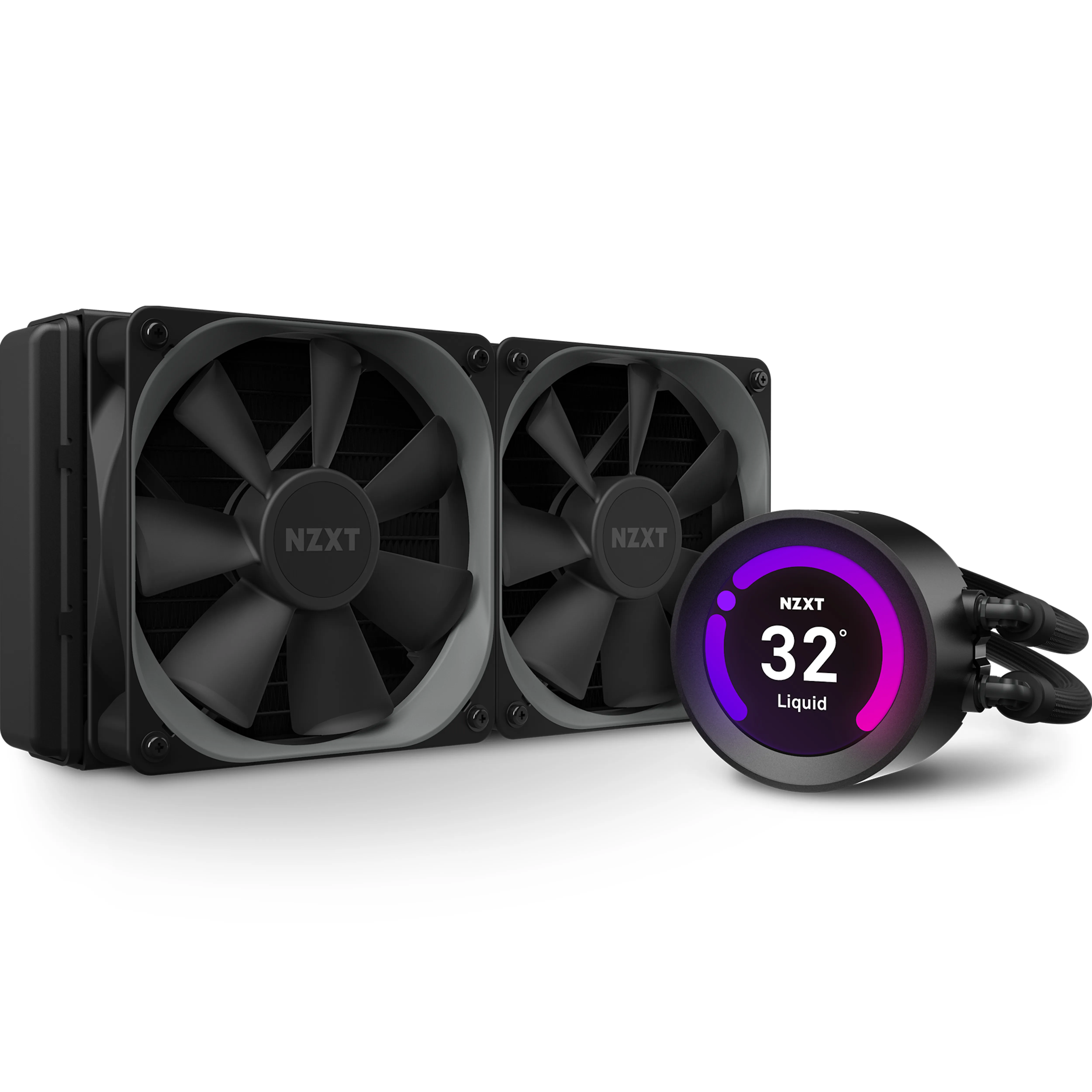 NZXT Kraken Z53 240 mm Liquid Processor Cooler - Black