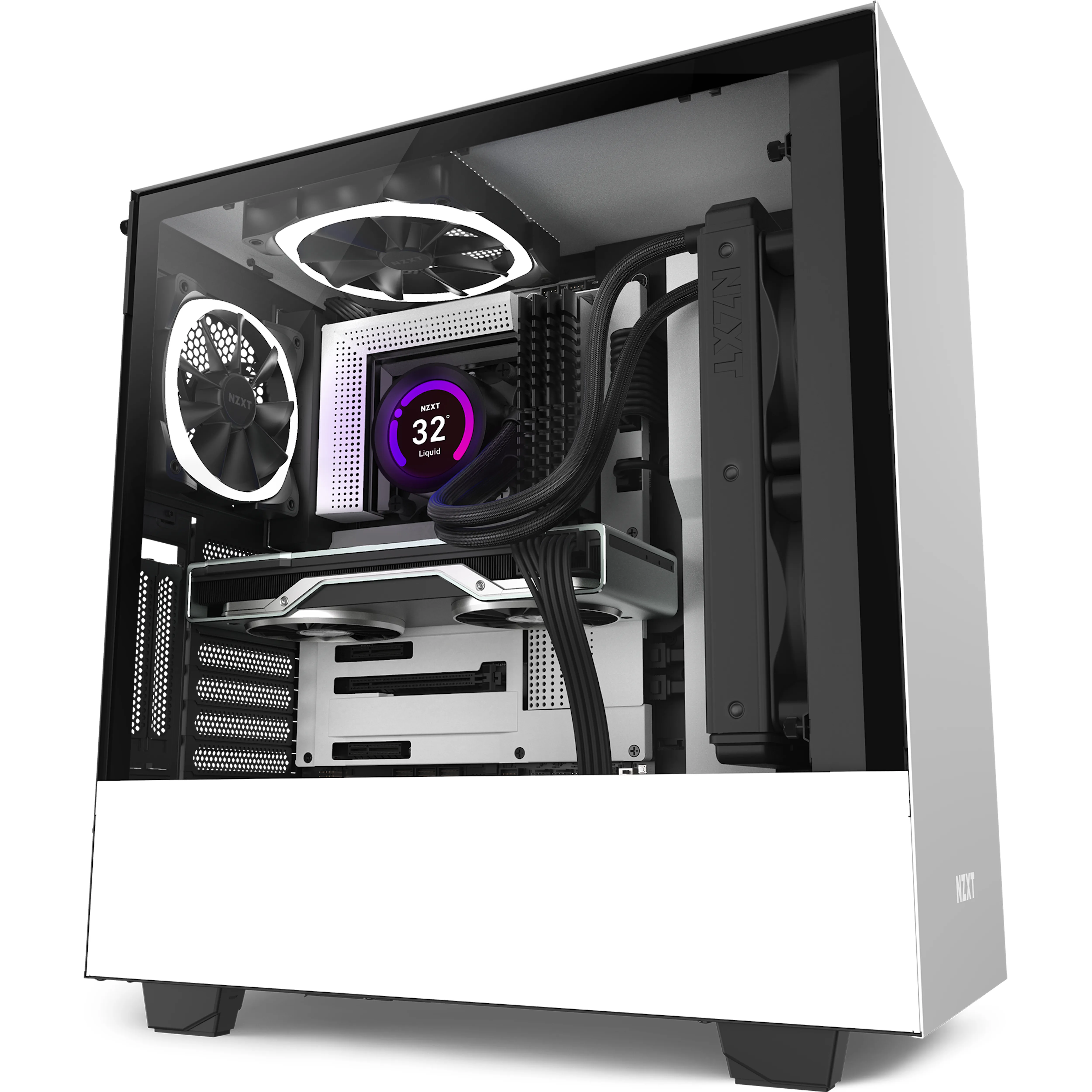 NZXT Kraken Z53 240 mm Liquid Processor Cooler - Black