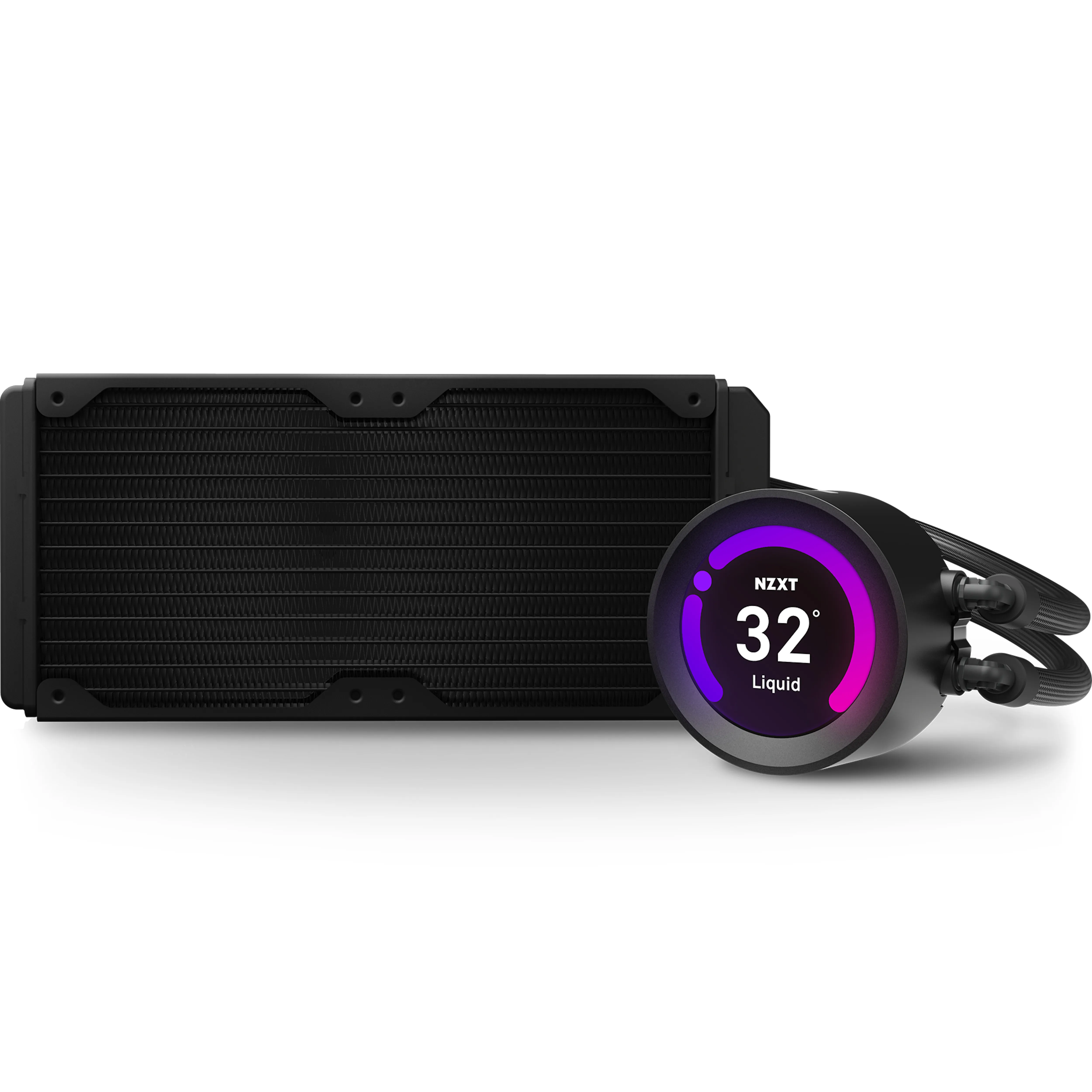 NZXT Kraken Z53 240 mm Liquid Processor Cooler - Black
