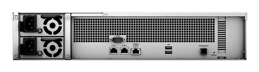 Synology Rackstation, 12-BAY, AMD QUAD CORE, 8GB RAM, Synology HDD/SSD