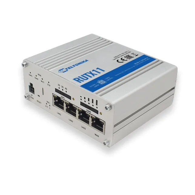 Teltonika RUTX11 - Industrial cellular router, Grey