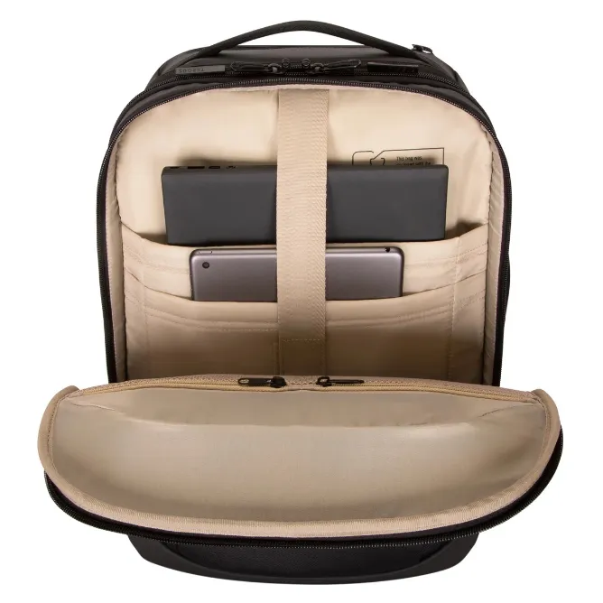 Targus 15.6'' Mobile Tech Traveller Rolling Backpack EcoSmart Black