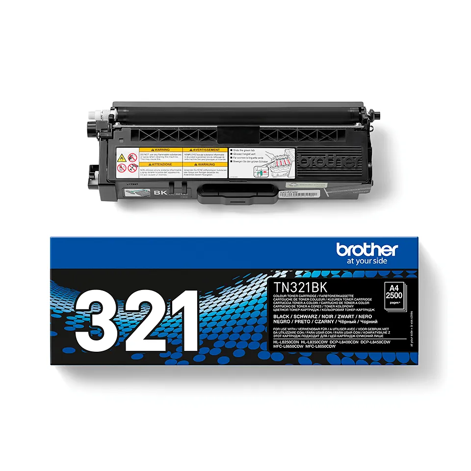 BROTHER TN321BK Toner black 2500 pages for HL-L8250CDN