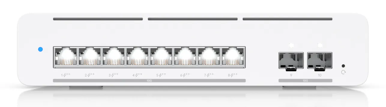 al grade 8-port, Layer 3 Etherlighting PoE++ - switch
