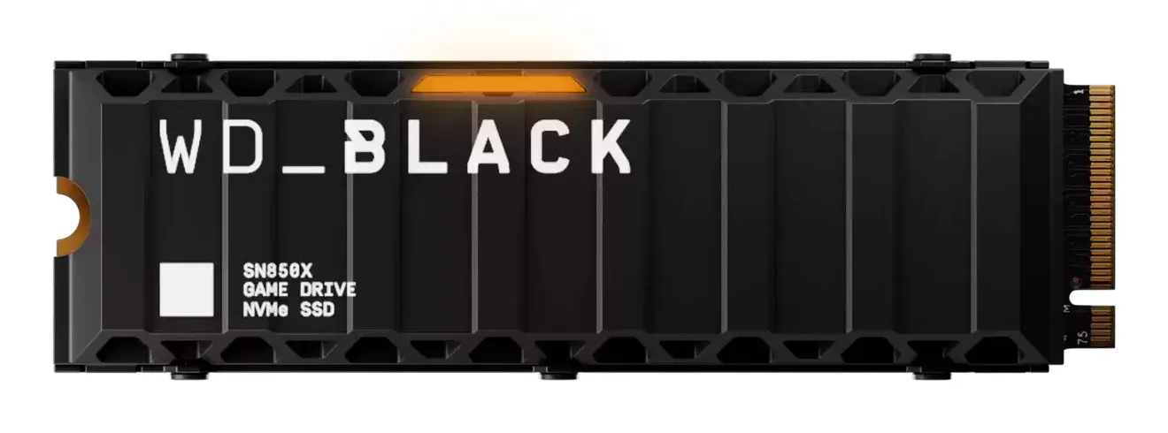 WD Black WDS400T2XHE 4 TB, PCIe 4.0, M.2 -SSD-levy
