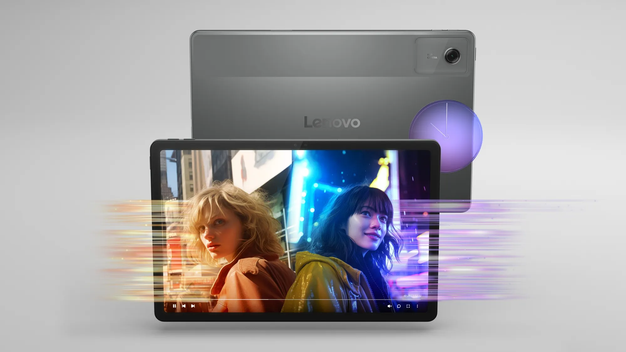 Lenovo Idea Tab 11" 8/128 GB Wi-Fi surfplatta, luna grey