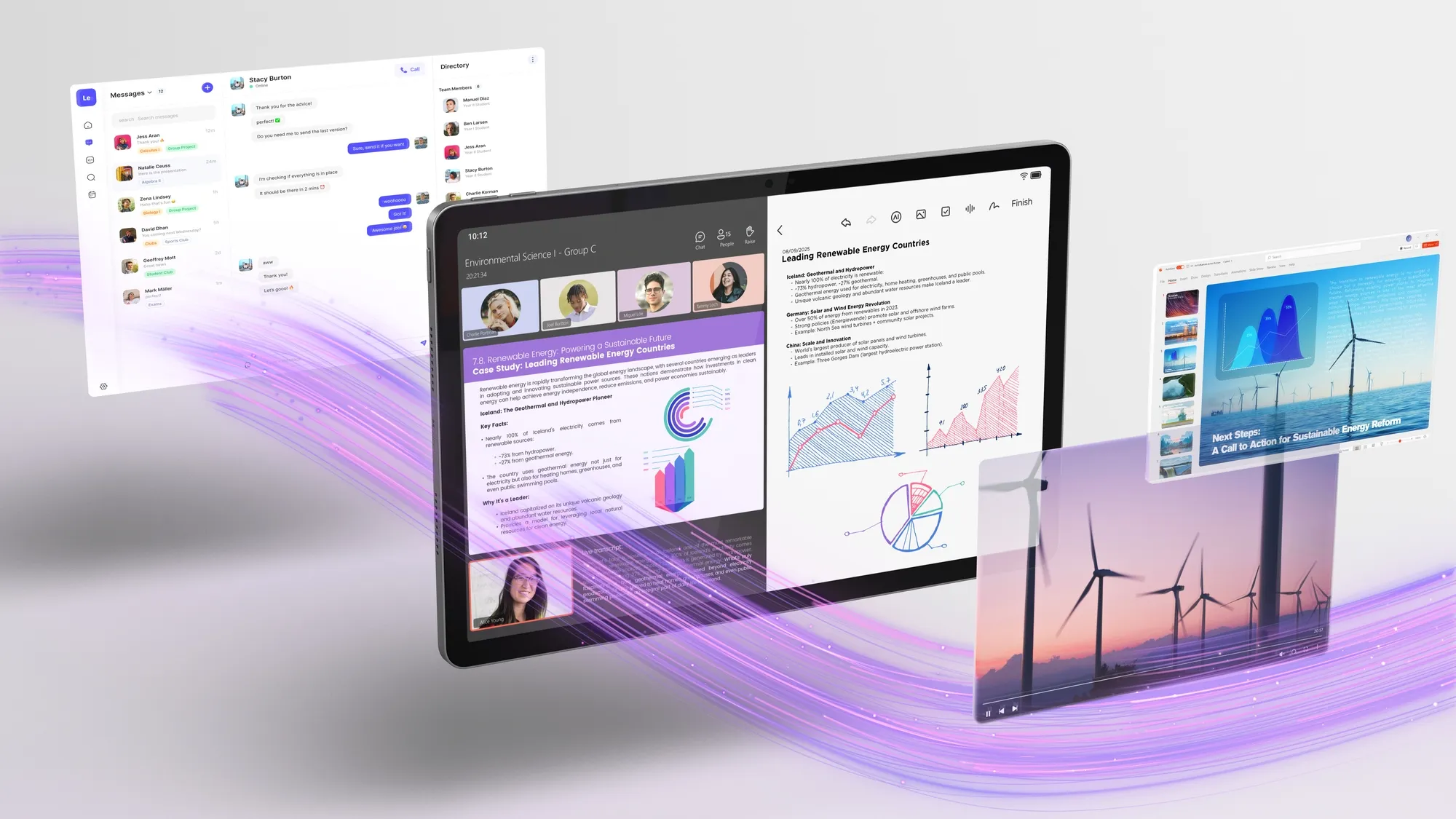 Lenovo Idea Tab 11" 8/128 GB Wi-Fi surfplatta, luna grey