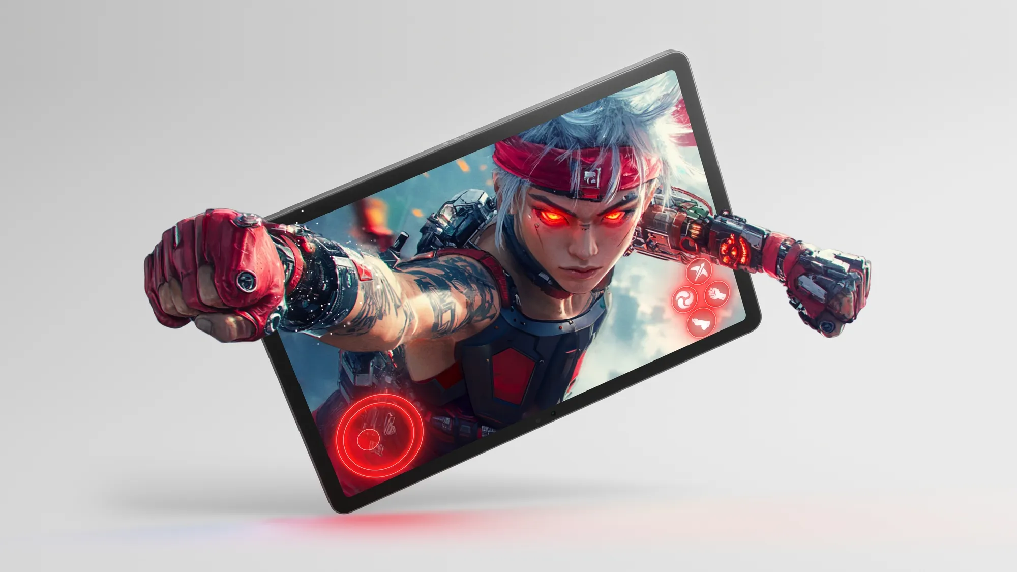 Lenovo Idea Tab 11" 8/128 GB Wi-Fi surfplatta, luna grey