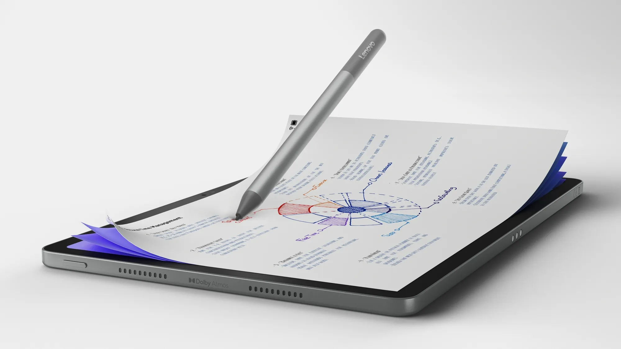 Lenovo Idea Tab 11" 8/128 GB Wi-Fi surfplatta, luna grey