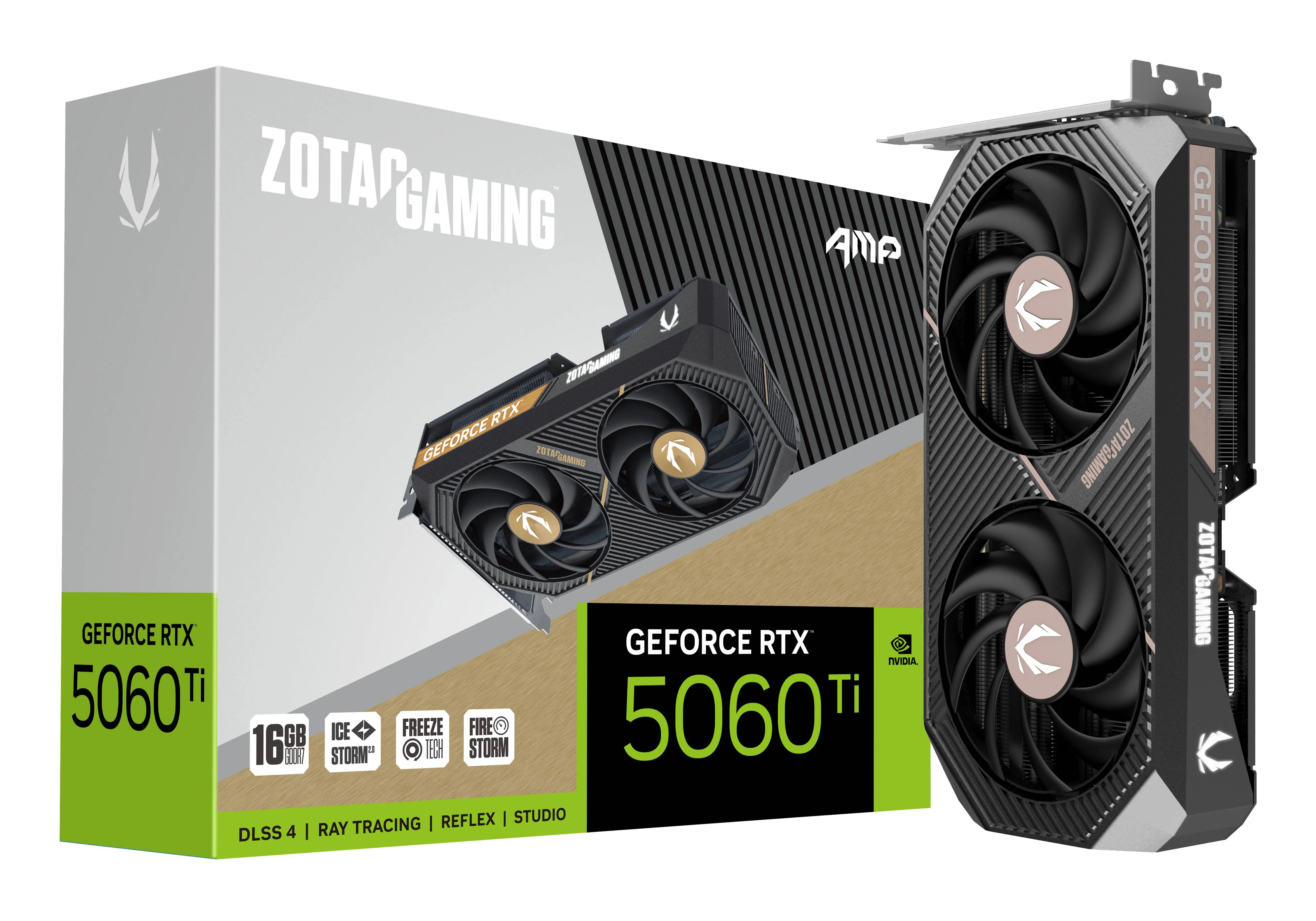 Zotac GeForce RTX 5060 Ti AMP 16GB - Graphics card