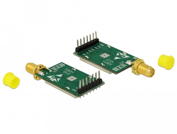 IoT LoRa Radio Module 868 MHz 20 dBmTTL(3.3V)pin header male >SMA jack