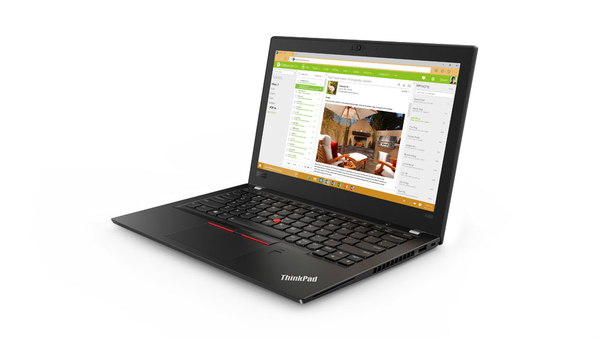 Lenovo 12.5&quot; ThinkPad X280, 512GB SSD, Win 10 Pro - b&auml;rbar dator, svart