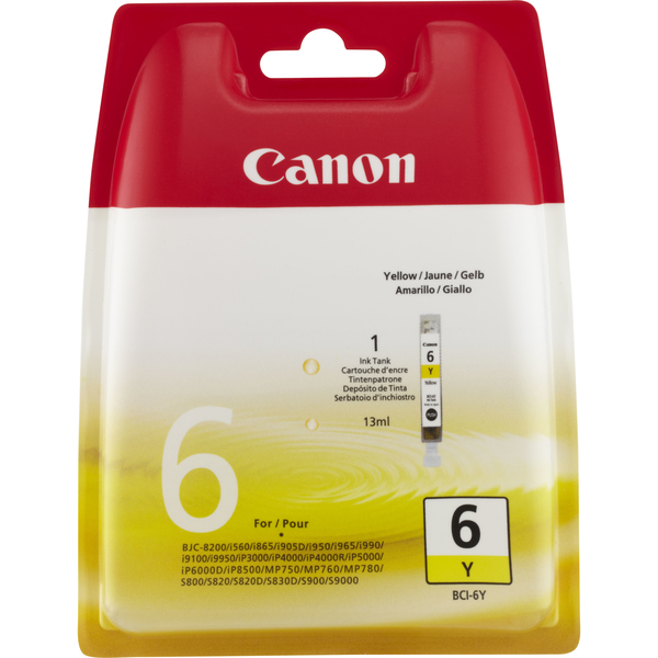 BCI-6Y yellow ink cartridge