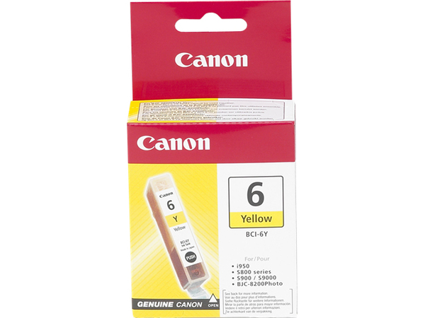 BCI-6Y yellow ink cartridge