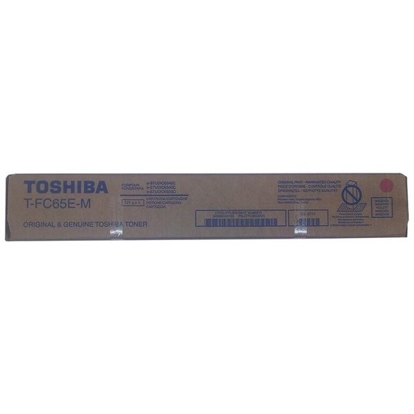 Toshiba T-FC65EM lasertoner, magenta