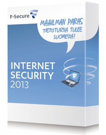 F-SECURE Internet Security 2013 OEM 1 vuosi 1pack
