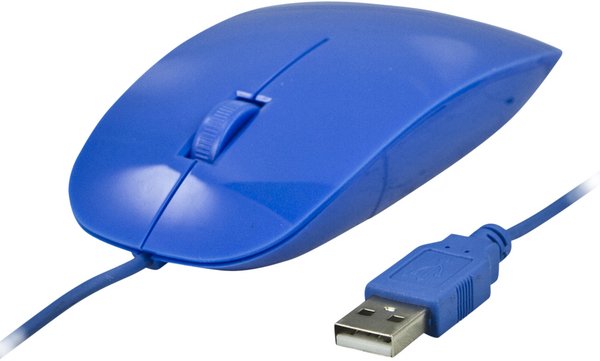 DELTACO optinen hiiri, 2 painiketta ja rulla, 800 DPI, 1,5m, USB, sin