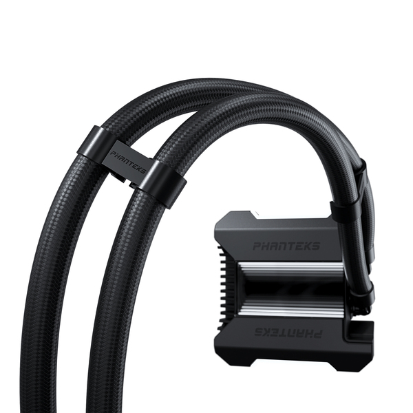 Phanteks Glacier One 280MP D-RGB AIO Liquid CPU Cooler, Black