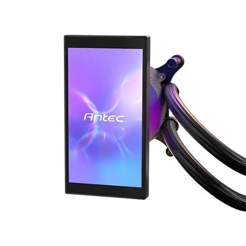 Antec Vortex View 360mm ARGB -nestej&auml;&auml;hdytin, musta