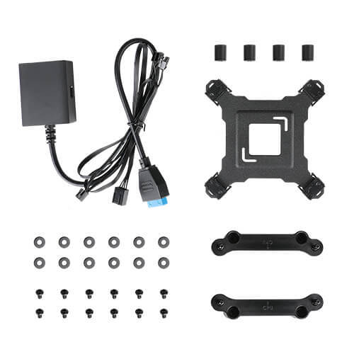 Antec Vortex View 360mm ARGB Liquid Cooler, Black