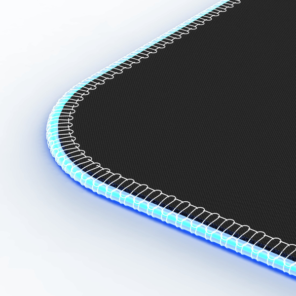 uRage Gaming Lethality 200 LED - gaming musmatta, 350x260 mm, Svart