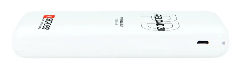 S-Kross Reload PD -varavirtal&auml;hde, 20000 mAh, Valkoinen